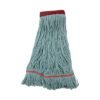 Boardwalk Echomop With Looped-End Wet Head, Synthetic/cotton, Large, Blue, 12/carton (BWK1400LCT)