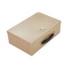 CONTROLTEK Heavy Duty Fire Retardant Box, 1 Compartment, 12.75 x 8.25 x 4, Sand (CNK500123)