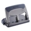 Bostitch 40-SHEET EZ SQUEEZE ANTIMICROBIAL PROTECTED HEAVY-DUTY THREE-HOLE PUNCH, 9/32" HOLES, GRAY (BOSHP40AM)