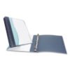 Avery Flexible View Binder With Round Rings, 3 Rings, 1" Capacity, 11 X 8.5, Gray (AVE17676)