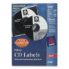 Avery Laser Cd Labels, Matte White, 100/pack (AVE5698)