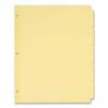 Avery Write and Erase Plain-Tab Paper Dividers, 5-Tab, 11 x 8.5, Buff, 36 Sets (AVE11501)