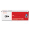 Canon 5093C001 (069) Toner, 1,900 Page-Yield, Cyan (CNM5093C001)