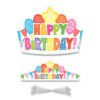 Carson-Dellosa Education Student Crown, Birthday, 14.5 x 5.13, Assorted Colors, 30/Pack (CDP101100)