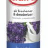 Claire Aerosol Air Freshener and Deodorizer, Lavender, 10 oz Aerosol Spray, 12 Cans (CGC191)