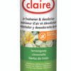 Claire Aerosol Air Freshener and Deodorizer, Lemongrass Citronella, 12 oz Aerosol Spray, 12 Cans (CGC1307)