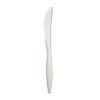 Boardwalk Mediumweight Polypropylene Cutlery, Knife, 5.86", Plastic, White, 1,000/Carton (BWKKNIFEPPMW)