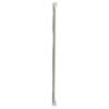 Boardwalk Wrapped Jumbo Straws, 10.25", Polypropylene, Clear, 2,000/Carton (BWKJUMW1025CLR)