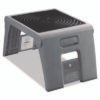 Cramer Folding Step Stool, 1-Step, 300 lb Capacity, 14 x 11.25 x 9.75, Slate (CRA50051PK82)