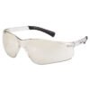 MCR Safety BearKat Safety Glasses, Frost Frame, Clear Mirror Lens, 12/Box (CRWBK119)