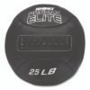 Champion Sports Rhino Promax Elite Medicine Ball, 25 lb, Black (CSIPRX25)