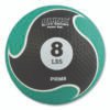 Champion Sports Rhino Elite Medicine Ball, 8 lb, Green (CSIPRM8)