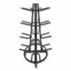 Champion Sports Champion Sports Round Medicine Ball Tree, 31" x 31" x 66.5", Black (CSIRTM1)