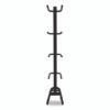 Champion Sports U-Ring Single Medicine Ball Tree, 23" x 22.5" x 64.5", Black (CSISTM1)
