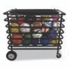 Champion Sports Ultimate Lockable Ball Locker, 24" x 44" x 39", Black (CSIUBX)