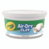 Crayola Air-Dry Clay,White,  2.5 lbs (CYO575050)