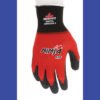 MCR Safety Ninja BNF N96970 Gloves, Medium, Black/Red, Dozen (CRWN96970M)