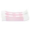 Pap-R Products Currency Straps, Pink, $250 In Dollar Bills, 1000 Bands/pack (CTX400250)