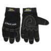 MCR Safety Cheetah 935ch Gloves, Small, Black (CRW935CHS)
