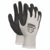 MCR Safety Economy Foam Nitrile Gloves, Small, Gray/black, 12 Pairs (CRW9673S)