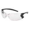 MCR Safety Backdraft Glasses, Clear Frame, Hard Coat Clear Lens (CRWBD110P)