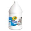 Crayola Washable Paint, White, 1 Gal Bottle (CYO542128053)
