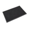 Crown Super-Soaker Wiper Mat With Gripper Bottom, Polypropylene, 36 X 120, Charcoal (CWNSSR310CH)