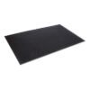Crown Crown-Tred Indoor/Outdoor Scraper Mat, Rubber, 35.5 x 59.5, Black (CWNTD0035BK)