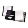 Cardinal Reportpro 10-Pocket Project Organizer, 8.5 X 11, Clear/black (CRD13601)