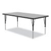 Correll Height-Adjustable Activity Tables, Rectangular, 60w x 30d x 19h, Gray Granite, 4/Pallet (CRL3060TF1595K4)