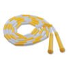 Champion Sports Segmented Plastic Jump Rope, 8 ft, Yellow/White (CSIPR8)