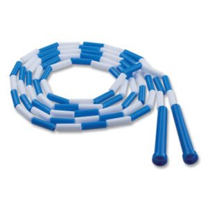 Champion Sports Segmented Plastic Jump Rope, 9 ft, Blue/White (CSIPR9)