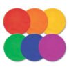 Champion Sports Extra Large Poly Marker Set, 12" Dia, Assorted Colors, 6 Spots/set (CSIXLMSPSET)