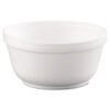 Dart Insulated Foam Bowls, 12 Oz, White, 50/pack, 20 Packs/carton (DCC12B32)