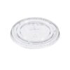 SOLO Straw-Slot Cold Cup Lids, Fits 9 oz to 20 oz Cold Cups, Plastic, Clear, 100/Pack (DCC662TSPK)