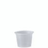 Dart Polystyrene Portion Cups, 1 oz, Plastic, Translucent, 2,500/Carton (DCCP100N)