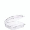 Dart StayLock Clear Hinged Lid Containers, 7.8 x 8.3 x 3, Clear, Plastic, 125/Bag, 2 Bags/Carton (DCCC51UT1)