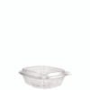 Dart ClearPac SafeSeal Tamper-Resistant/Evident Containers, Domed Lid, 8 oz, Clear, Plastic, 100/Bag, 2 Bags/Carton (DCCCH8DED)