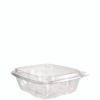 Dart ClearPac SafeSeal Tamper-Resistant/Evident Containers, Domed Lid, 24 oz, Clear, Plastic, 100/Bag, 2 Bags/Carton (DCCCH24DED)