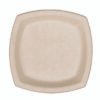 Dart Compostable Molded Fiber Dinnerware, ProPlanet Seal, Plate, 6.7 x 6.7, Tan, 125/Pack (DCC6PSC1PFPK)
