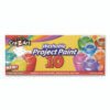 Cra-Z-Art Washable Project Paints, 10 Assorted Colors, 2 oz Bottles, 10/Pack (CZA106014)