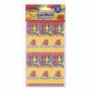 Cra-Z-Art Crayons, 4 Assorted Colors, 4/Box, 12 Boxes/Pack (CZA1021748)