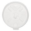 Dart Lift n' Lock Plastic Hot Cup Lids, With Straw Slot, Fits 10 oz to 14 oz Hot Cups, Translucent, 100/Sleeve, 10 Sleeves/Carton (DCC12FTLS)
