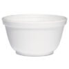 Dart Foam Bowls, 10 Oz, White, 50/pack, 20 Packs/carton (DCC10B20)
