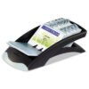 Durable Visifix Desk Business Card File, Holds 200 2.88 X 4.13 Cards, 5 X 9.31 X 3.56, Plastic, Graphite/black (DBL241301)