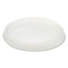 Dart Non-Vented Container Lids, Clear, Plastic, 100/Pack, 10 Packs/Carton (DCC6CLR)