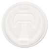 Dart Optima Reclosable Lid, Fits 12 oz to 24 oz Hot Cups, Plastic, White, 100/Pack, 10 Packs/Carton (DCC16RCL)
