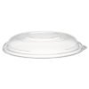 Dart PresentaBowls Clear Dome Lids, 7.3" Diameter x 1.1" h, Clear, Plastic, 63 Lids/Bag, 4 Bags/Carton (DCCC64BDL)
