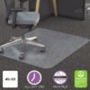 deflecto All Day Use Chair Mat - All Carpet Types, 45 X 53, Rectangle, Clear (DEFCM11242PC)