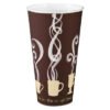 SOLO Thermoguard Insulated Paper Hot Cups, 20 oz, Steam Print Design, 600/Carton (DCCDWTG20ST)